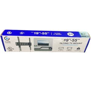 Core Innovations Tilting TV Wall Mount Bracket 19-55" LED LCD Plasma Flat Screen